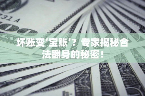 北京坏账变‘宝账’？专家揭秘合法翻身的秘密！