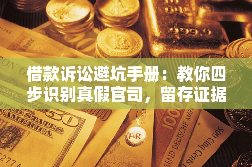 北京借款诉讼避坑手册：教你四步识别真假官司，留存证据不踩雷