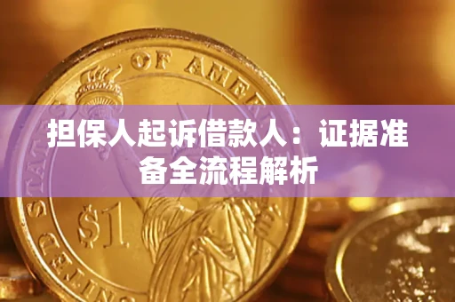 北京担保人起诉借款人：证据准备全流程解析