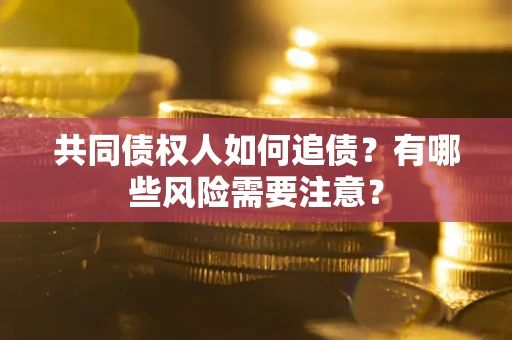 北京共同债权人如何追债？有哪些风险需要注意？