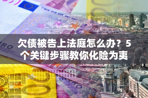 北京欠债被告上法庭怎么办？5个关键步骤教你化险为夷